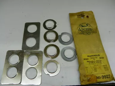 Victor MS-9927 Manifold Gasket Set 1932-1947 Oldsmobile La Salle 8 Cyl NOS