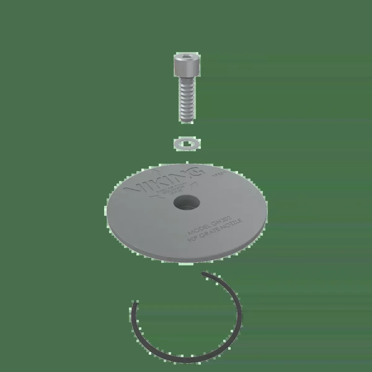 Viking Trench Nozzle Assembly for Fire Protection Systems