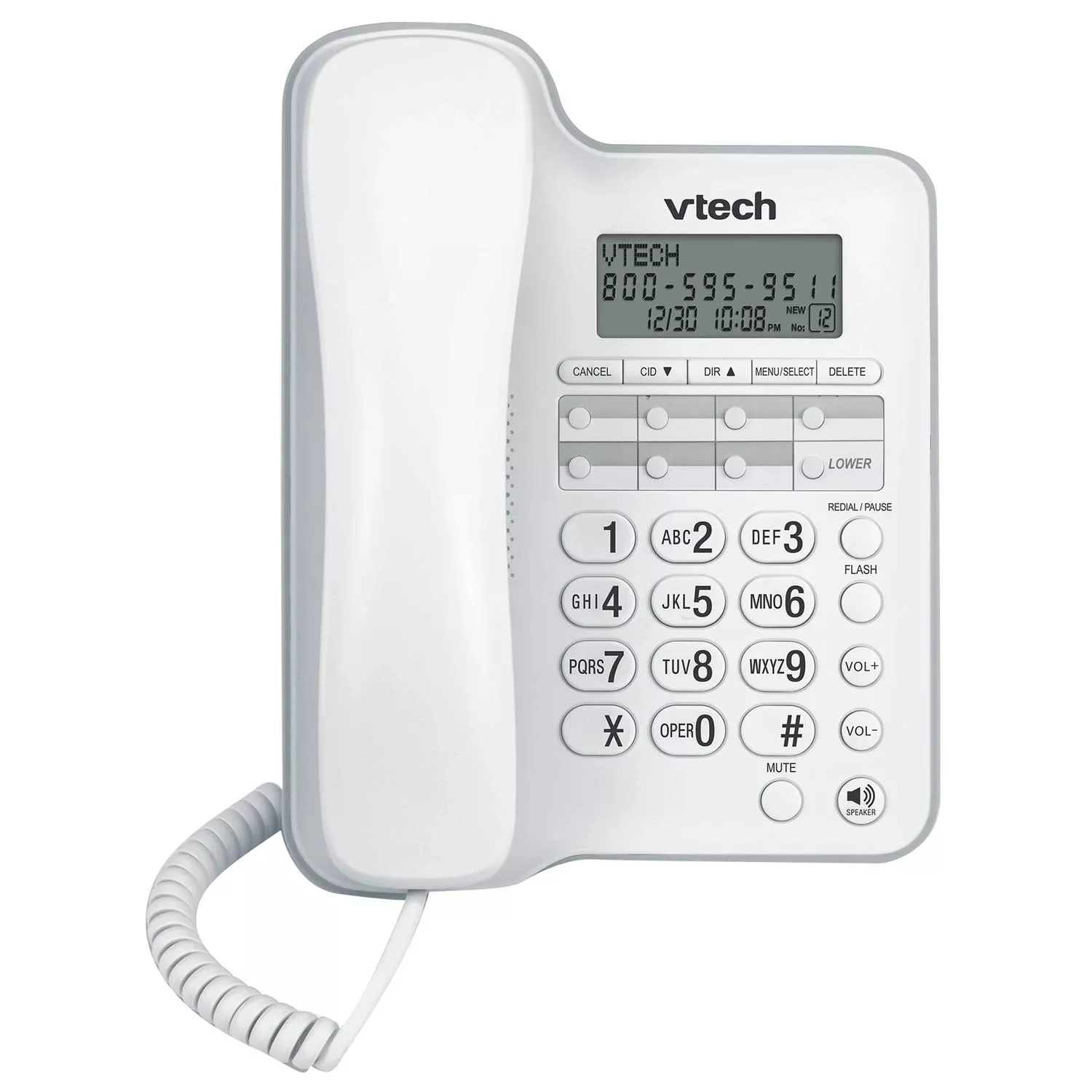 Vtech 1 Pk Digital Telephone White