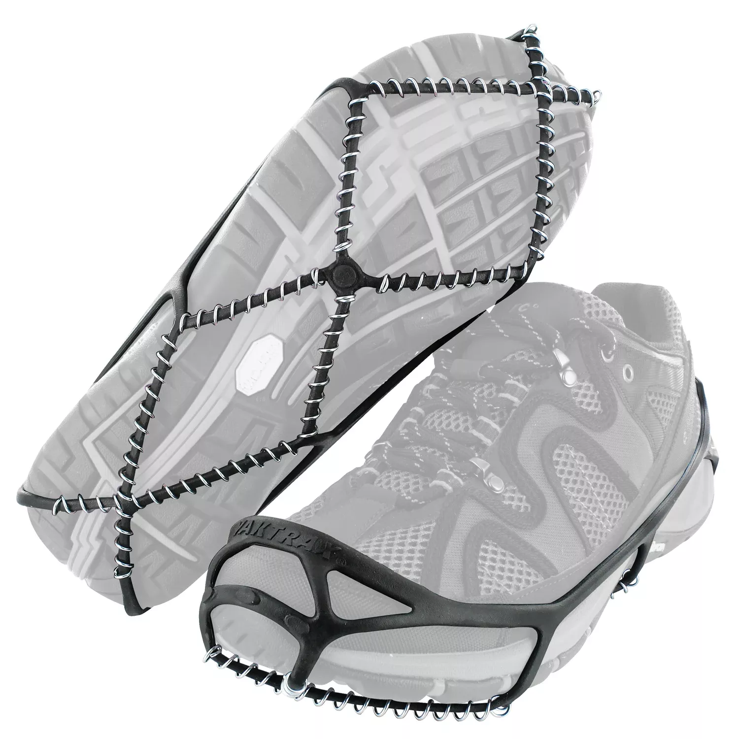 Walk Extra Small Black Polyelastomer Ice Cleat For Snow And Ice Traction