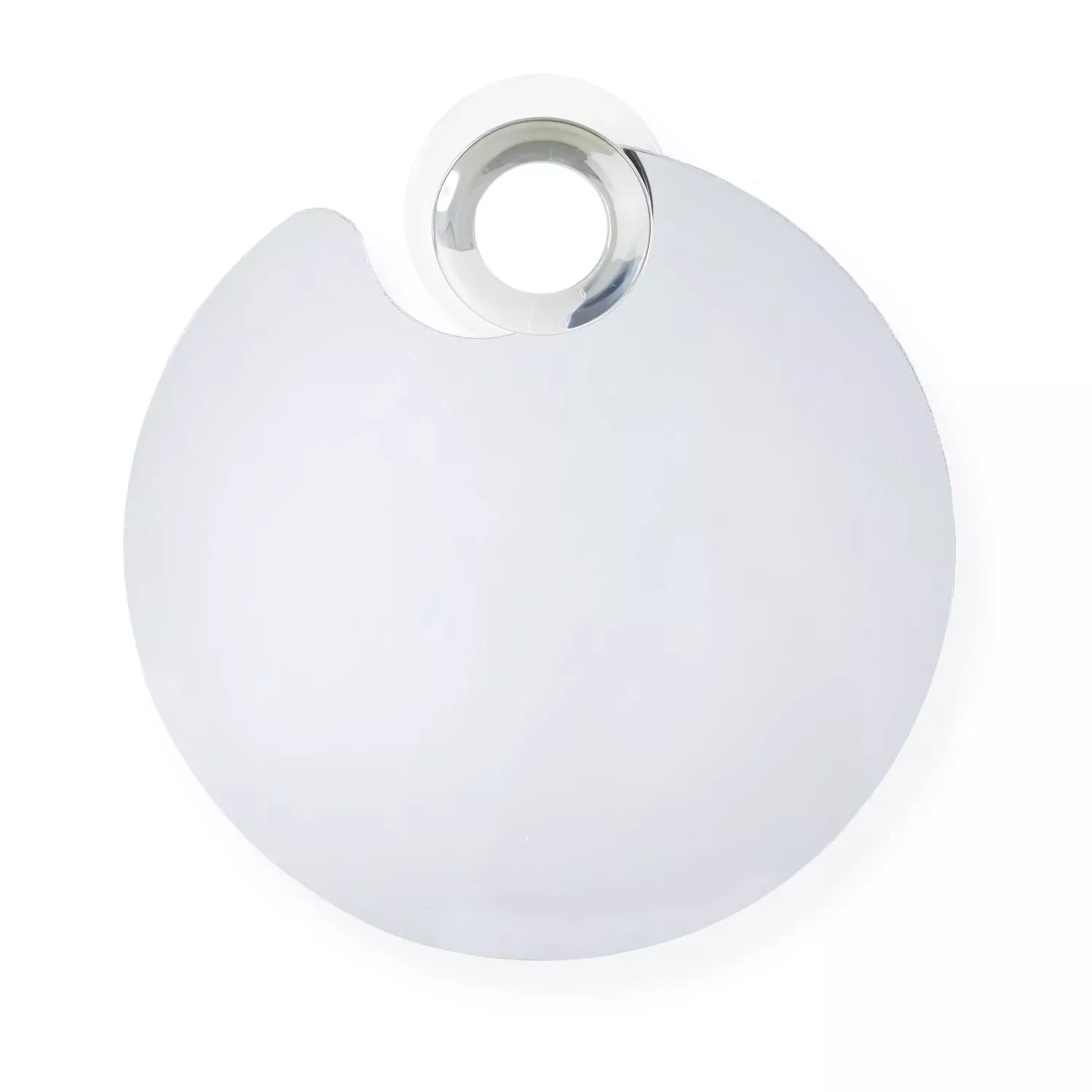 Wall Mount Shower Mirror Gray – Fog Free, 7.13″ Width, 6.75″ Height