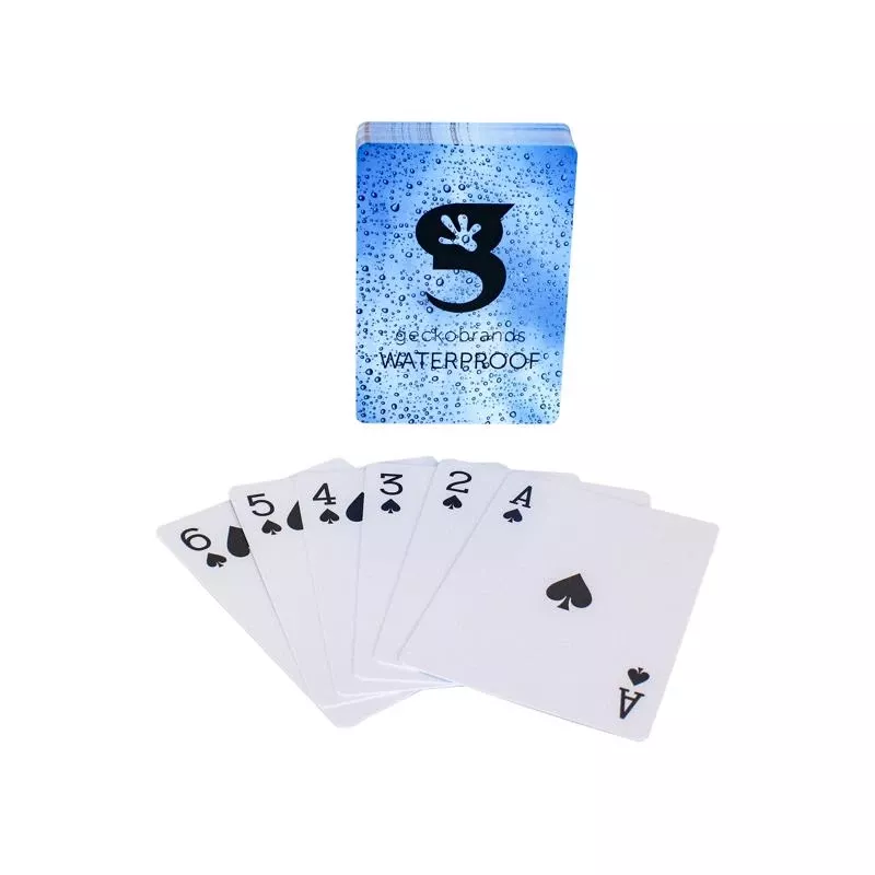 Waterproof Playing Cards Multicolored 55 Pieces For Adults And Kids