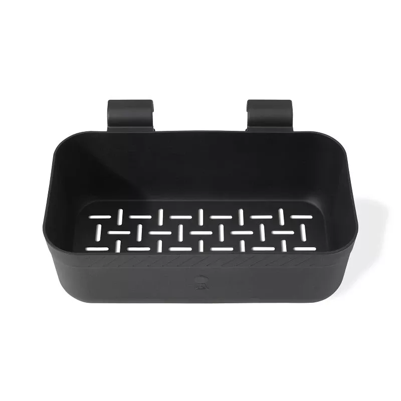 Weber Works Black Condiment Holder Accessory Organizer, Glass Filled Nylon