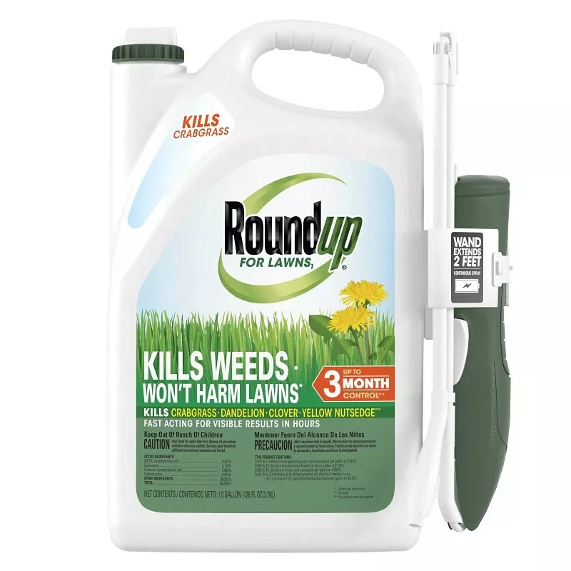 Weed Killer For Northern Lawns, Extended Wand, 1 Gallon Ready-to-use