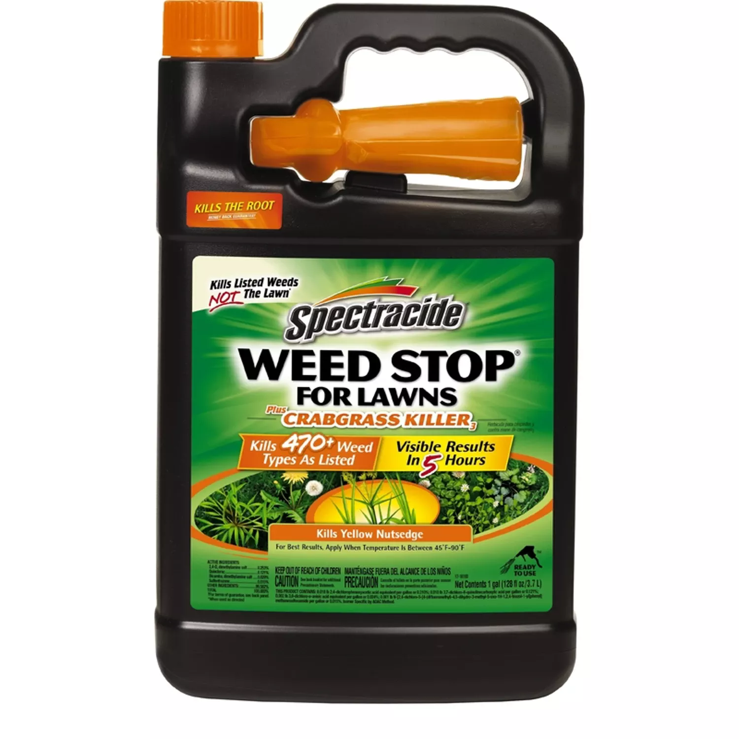 Weed Stop For Lawns 1 Gal. Ready To Use Trigger Spray Crabgrass Killer
