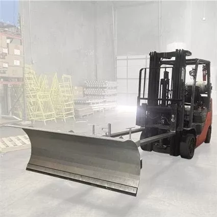 Weha ForkLift Snow Plow with Angle Adjustment