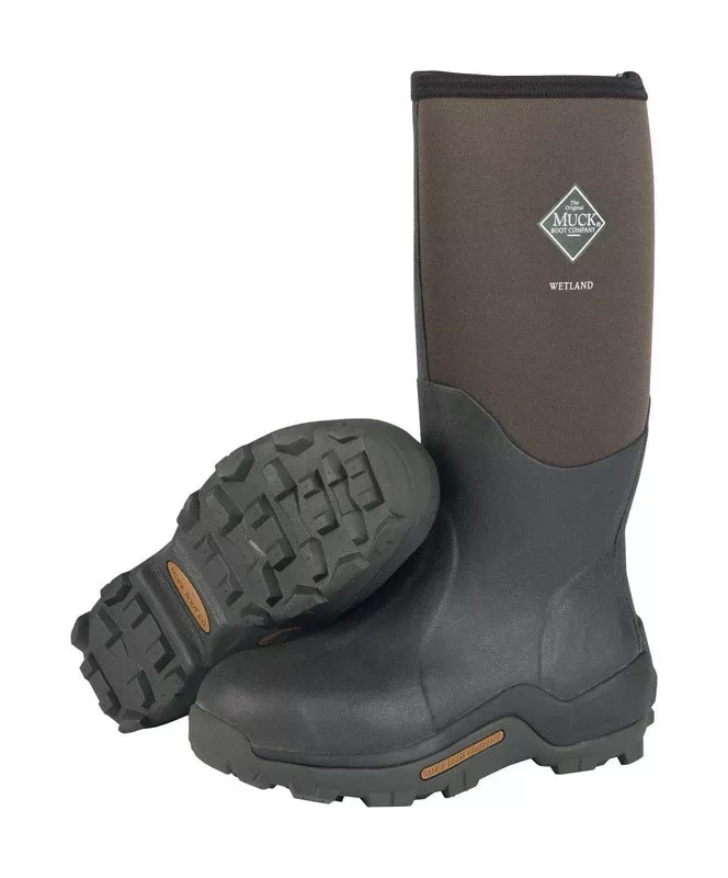Wetland Boots, Brown, Size 13 Men
