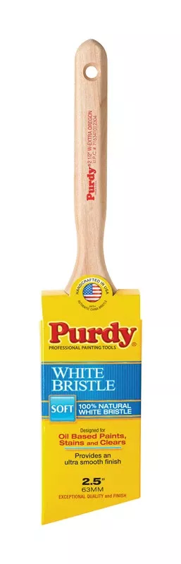 White Bristle Extra Oregon 2-1/2 In. Angle Sash Paint Brush – Professional Quality