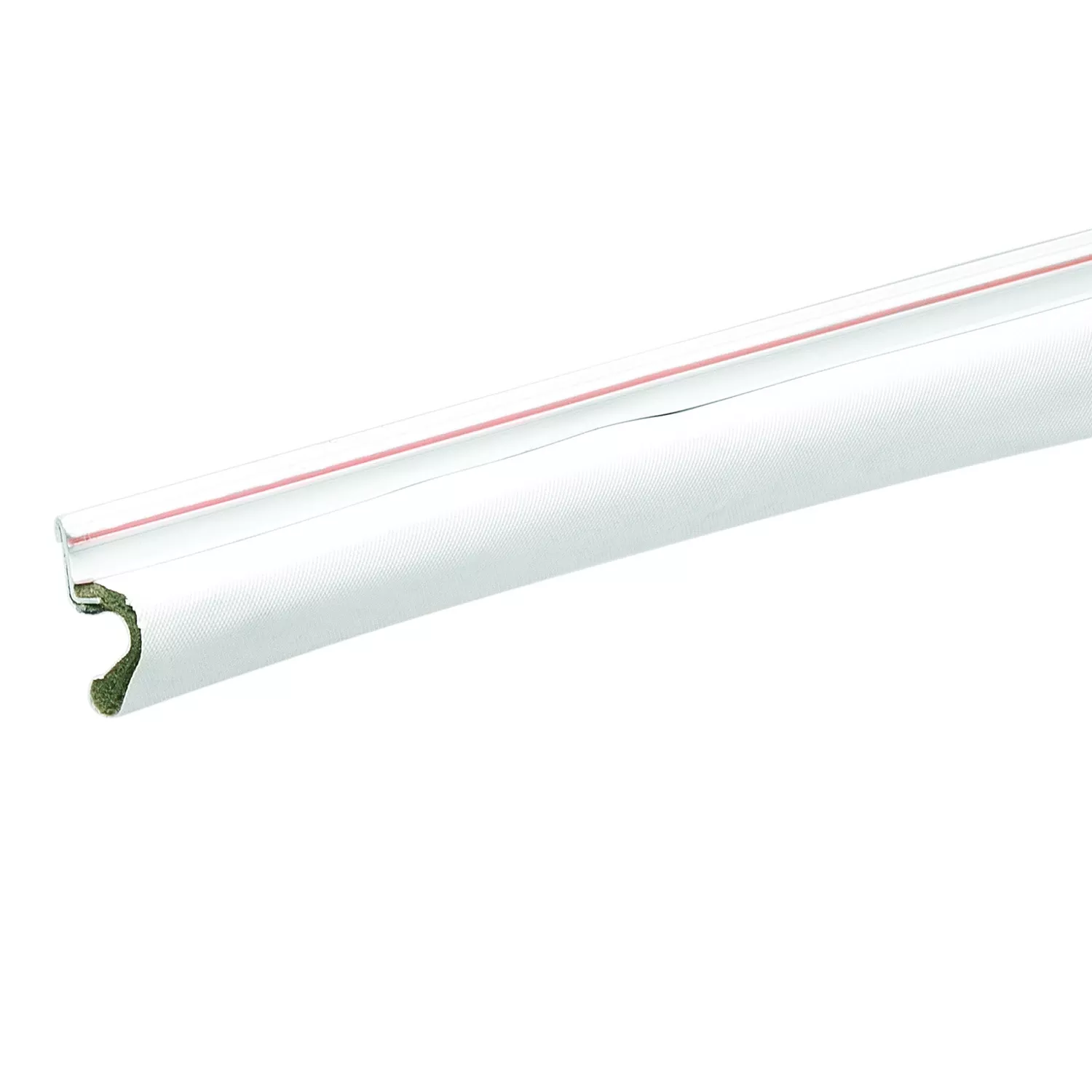White Door Seal For Kerfed Millwork Doors, 1 In. X 7 Ft.