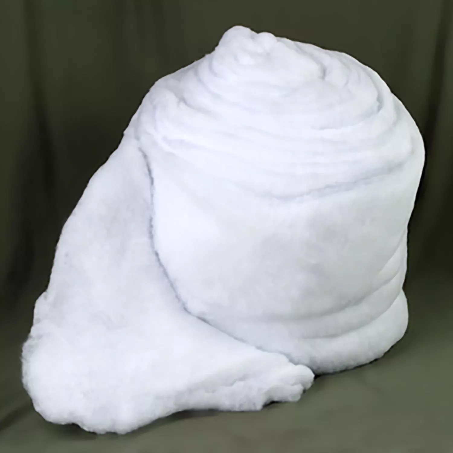 White Snow Roll Indoor Christmas Decor 1 In. X 30 Yds.