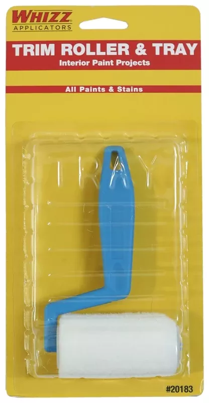 Whizz Woven 5 In. W Trim Roller With Frame 1 Pk