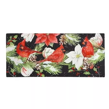 Winter Cardinal Sassafras Outdoor Switch Mat