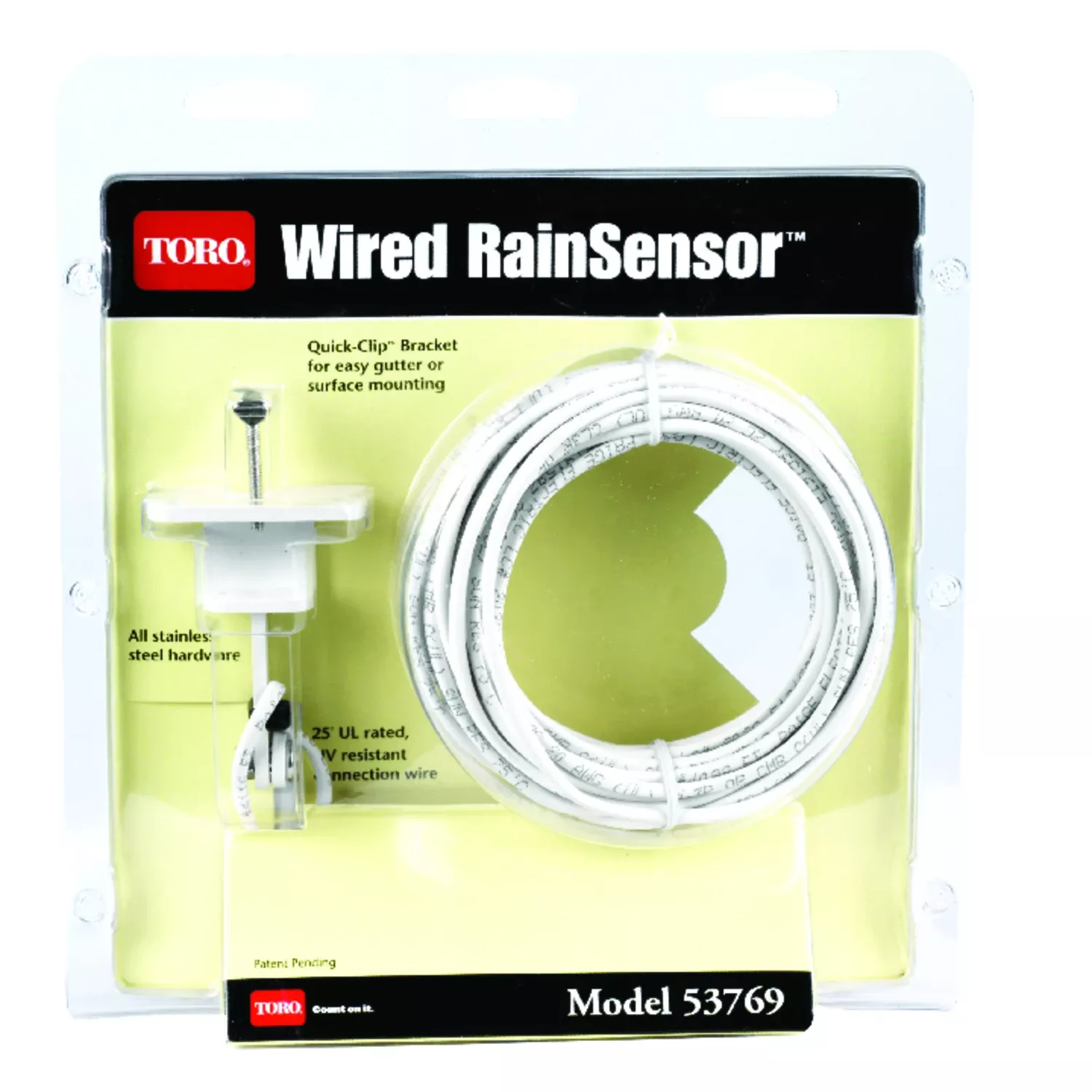 Wired Underground Sprinkler Rain Sensor