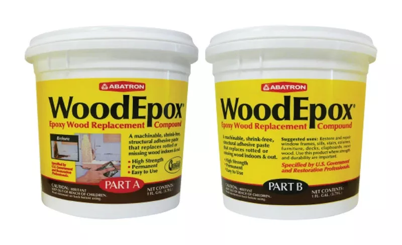 Woodepox Epoxy, Wood Filler, 2-gallons