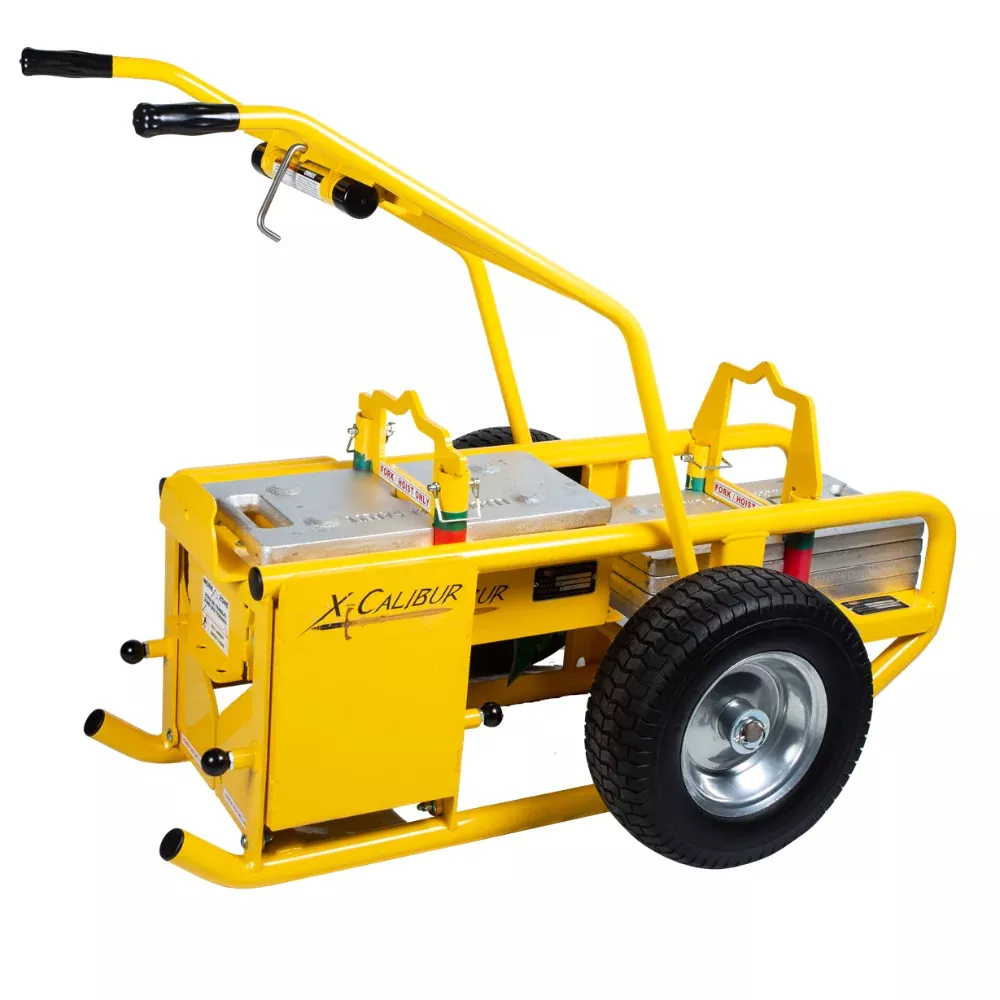 X-Calibur Mobile Fall Protection Cart – Leading Edge Safety
