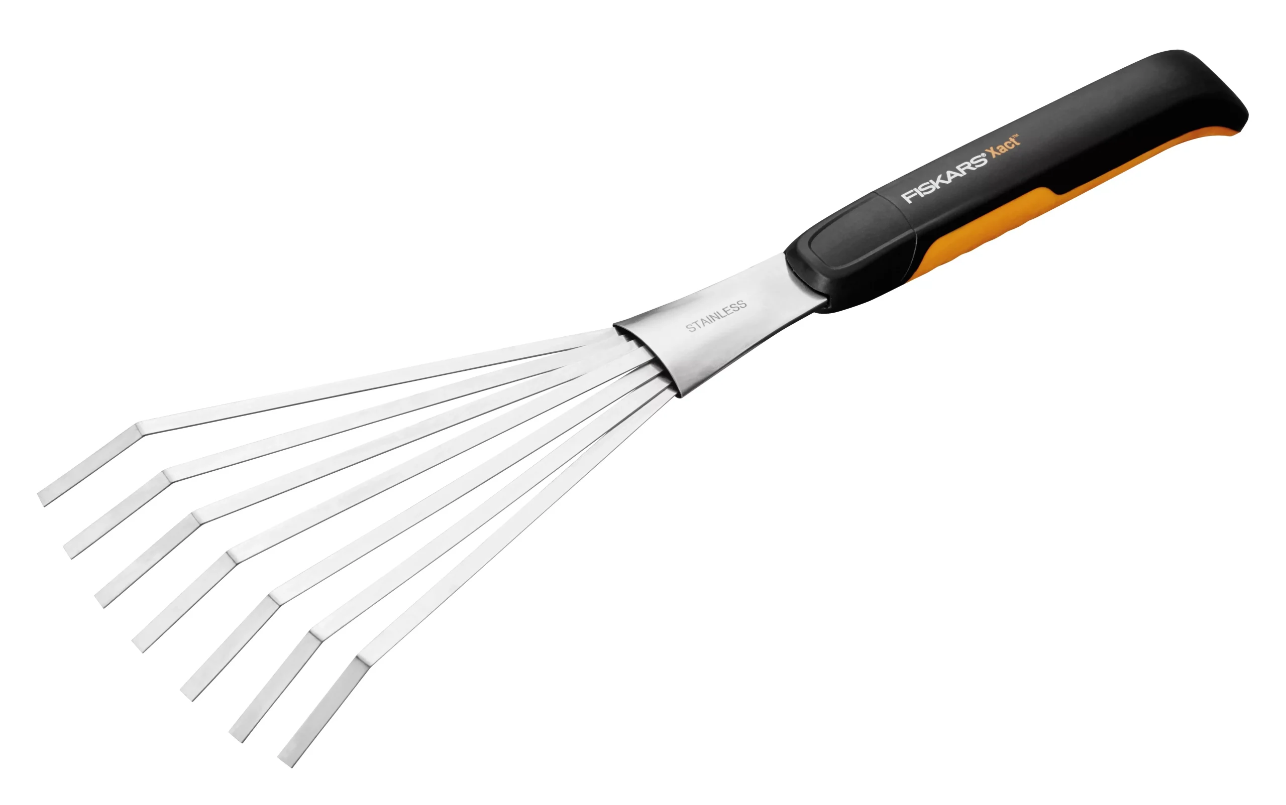 Xact 17.24 In. 7 Tine Steel Garden Rake With Poly Handle