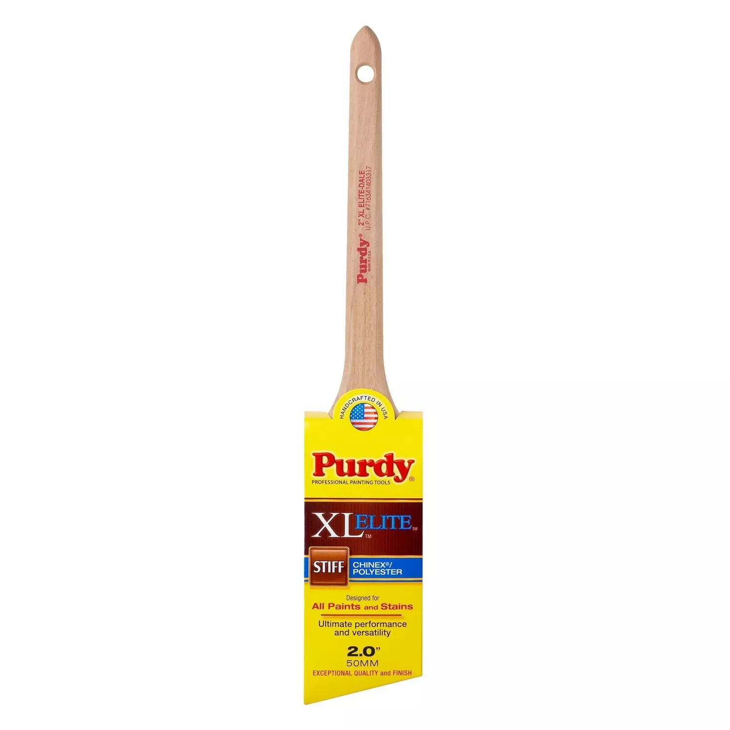 Xl Elite Dale 2 In. Stiff Angle Trim Paint Brush – Model 144080520