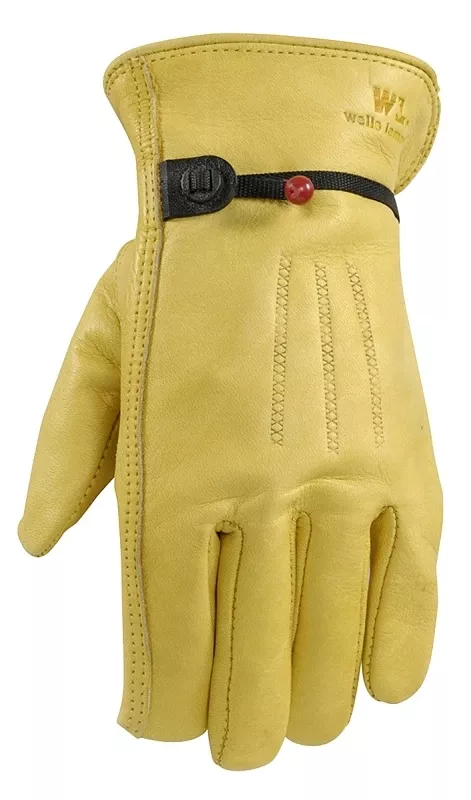 Xxl Leather Driver Gold Gloves – Insulated, Waterproof, Reinforced Palm