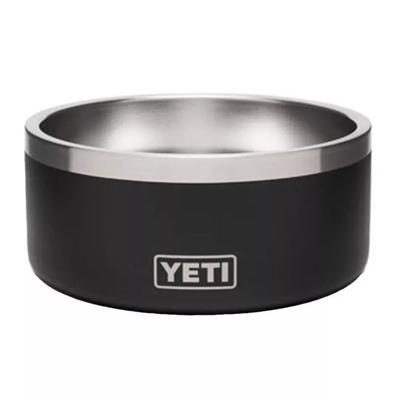 Yeti Boomer 4‑cup Black Stainless Steel Dog Bowl