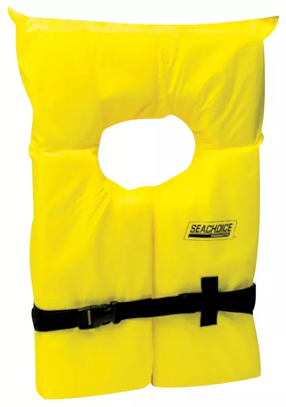 Youth Yellow Life Jacket – Type Ii, Us Coast Guard Approved, Size Youth