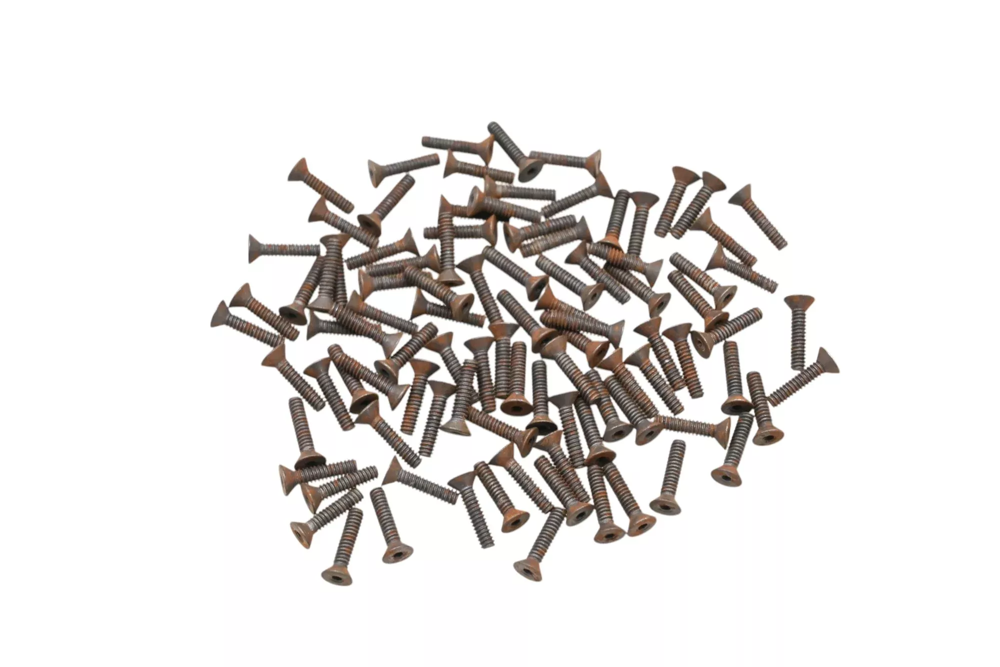 Ziegler 167121, 00430371, 09881980 4-40 x 1/2″ Flat Socket Head Cap Screws Qty 96 NOS