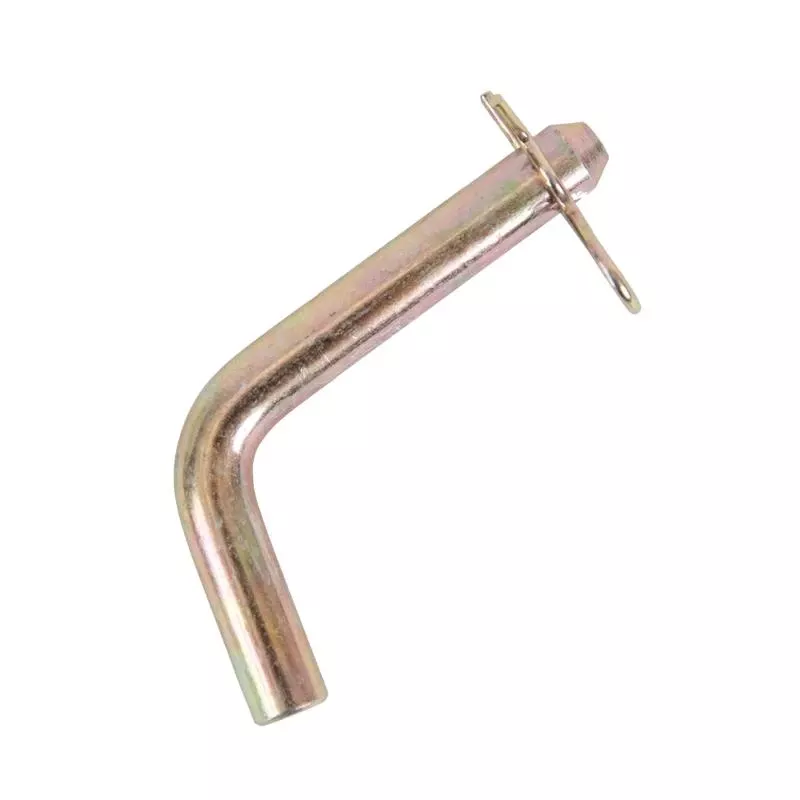 Zinc Plated Bent Hitch Pin 0.62 In. Diameter, 3 In. Length, Grade 2