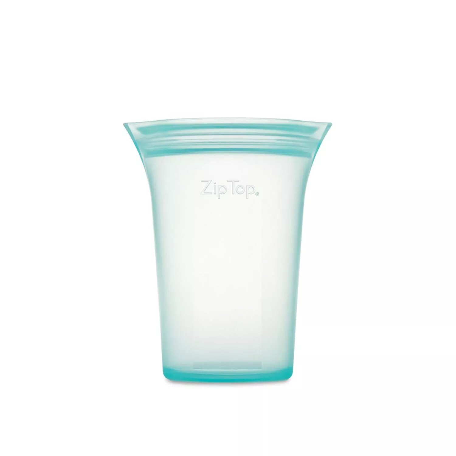 Zip Top 16 Oz Teal Storage Cup 1 Pk