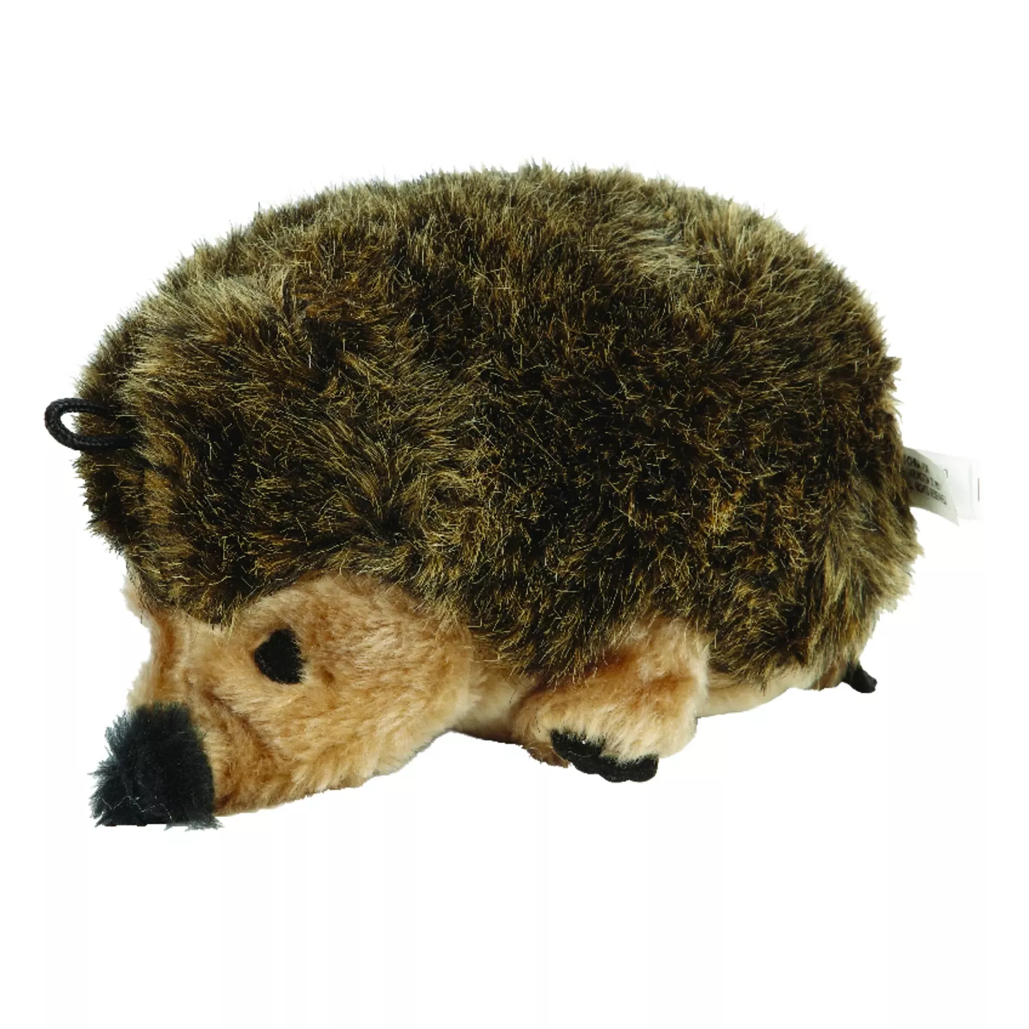 Zoobilee For Dog Brown Plush Hedgehog Dog Toy Large 1 Pk